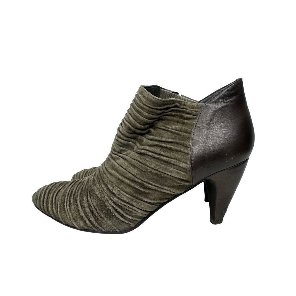 Jeffrey Campbell Ibiza ‘Paulo’ Gray Ankle Booties Size 8.5